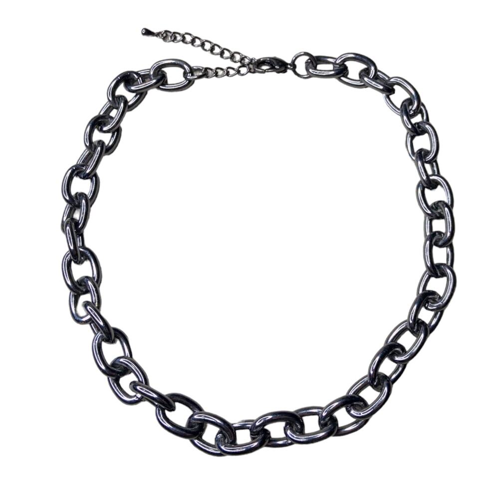 Park Lane Connections Chunky Hematite Chain Necklace RETIRED
